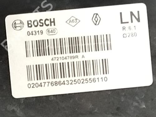 Servo brake RENAULT MEGANE IV Hatchback (B9A/M/N_) 1.3 TCe 140 (B9NB) | BP38418597M42 - Image 2