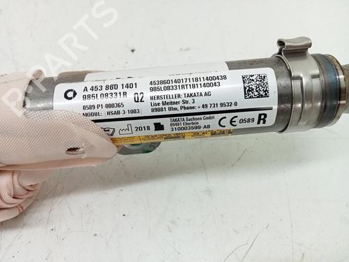 Right curtain airbag SMART FORTWO Coupe (453) electric drive / EQ (453.391) | BP28975293C12 