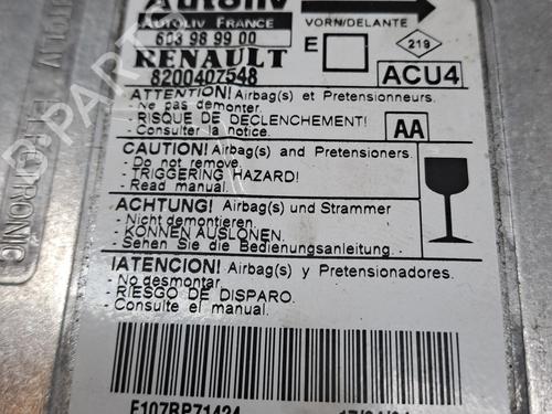 ECU airbags RENAULT MEGANE II Coupé-Cabriolet (EM0/1_) 1.9 dCi | BP23371314M53 