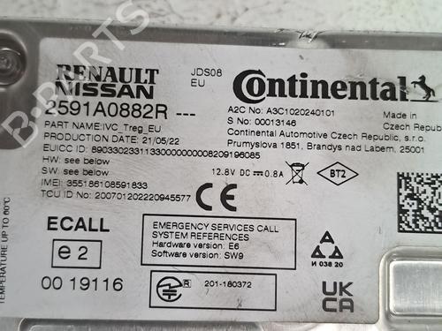 Elektronisk modul RENAULT EXPRESS Box Body/MPV 1.5 Blue dCi 75 (F6AA) | BP27464041M83 