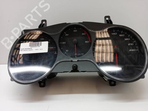 Used Instrument cluster SEAT LEON (1P1) 1.6 TDI (90 hp) 23339081