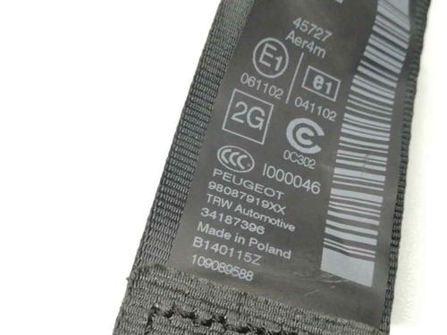 Used Rear left seatbelt PEUGEOT 308 II (LB_, LP_, LW_, LH_, L3_) 1.6 HDi / BlueHDi 115 (115 hp) 23385077