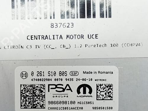 Engine control unit (ECU) CITROËN C3 IV (CC_, CB_) 1.2 PureTech 100 (CCHPV4) | BP36522948M57 - Image 2