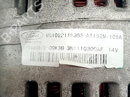 Alternator FORD FOCUS II (DA_, HCP, DP) 1.6 | BP31144122M7 - Image 2
