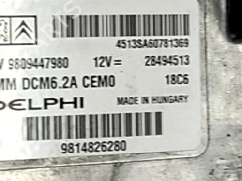 Engine control unit (ECU) PEUGEOT 508 SW I (8E_) 2.0 BlueHDi 150 | BP32080306M57 