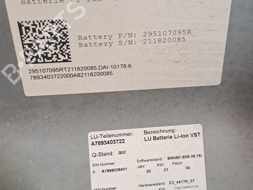 Batterij SMART FORFOUR Hatchback (453) electric drive / EQ (453.091) | BP26169416E11 