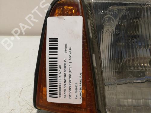 Used Right front indicator FIAT CINQUECENTO (170_) 0.9 i.e. S (170AF, 170CF) (40 hp) 25454981