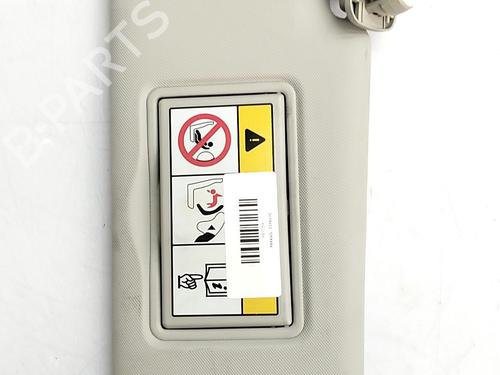 Aletta parasole destra Aletta parasole destra RENAULT CAPTUR I (J5_, H5_) 1.2 TCe 120 (120 hp) 36838287 36838287