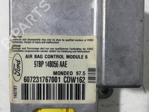 Kollisjonspute styreenhet FORD MONDEO II (BAP) 1.8 TD (90 hp) 25458258