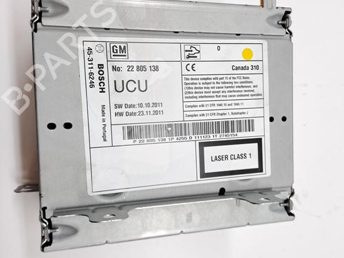 Radio OPEL ASTRA J (P10) 1.7 CDTI (68) | BP23363471E6 