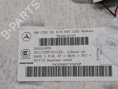 Interiør tag MERCEDES-BENZ C-CLASS Coupe (C205) C 220 d (205.304) | BP24108059I12 