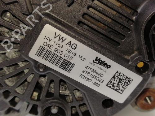 Alternator VW GOLF VII (5G1, BQ1, BE1, BE2) 1.6 TDI | BP23856812M7 
