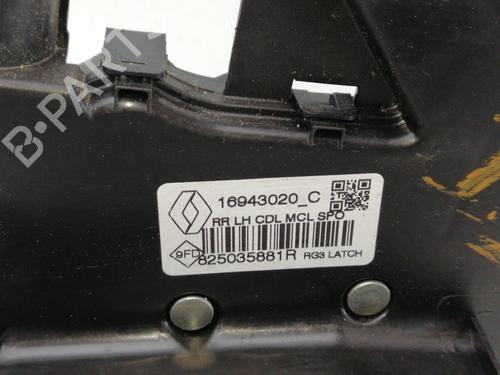 Serrure arrière gauche RENAULT MEGANE IV Grandtour (K9A/M/N_) 1.3 TCe 160 (K9NC) | BP30452157C100