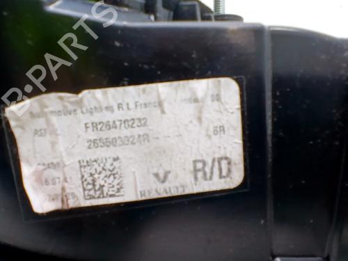 Used Right tailgate light Right tailgate light RENAULT TALISMAN (LP_) 1.7 Blue dCi 120 (LPA7) (120 hp) 33765639 33765639