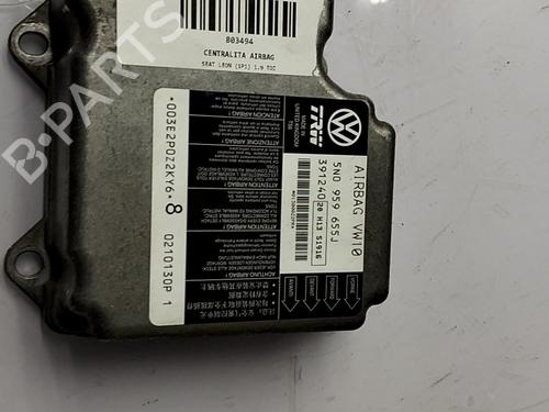 Kollisjonspute styreenhet SEAT LEON (1P1) 1.9 TDI (105 hp) 31012092