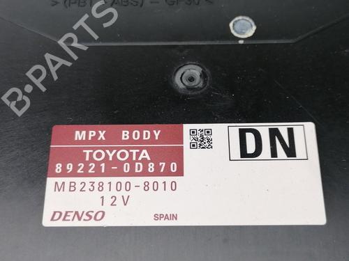 Used Electronic module TOYOTA YARIS (_P13_) 1.0 (KSP130_, KSP130) (69 hp) 23937744