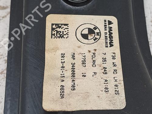 Rear left window mechanism BMW 3 (F30, F80) 328 i | BP23372858C24 