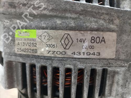 Alternator RENAULT MEGANE I Classic (LA0/1_) 1.9 dTi (LA1U) | BP25455423M7 