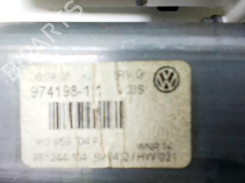 Right rear window motor VW PASSAT B6 (3C2) 2.0 FSI | BP31165893E22 - Image 2
