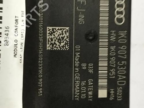 Electronic module SEAT LEON (1P1) 1.9 TDI | BP31012090M83