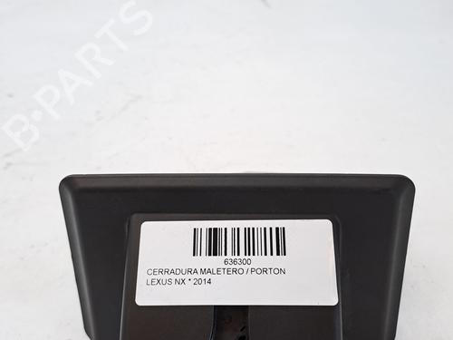 Used Tailgate lock LEXUS NX (_Z1_) 300h AWD (AYZ15, AYZ15_, AYZ15R) (197 hp) 26192140