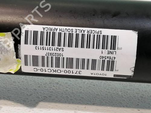 Driveshaft TOYOTA HILUX VIII Pickup (_N1_) 2.4 D 4WD (GUN125_, GUN125R) | BP27461539M37 