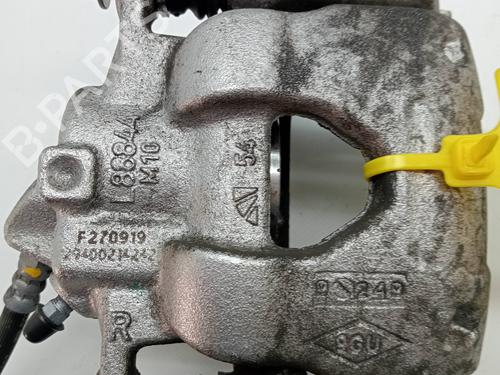Højre bremsekaliber foran RENAULT CLIO V (B7_) 1.5 Blue dCi 85 (B7AG) | BP23341161M104