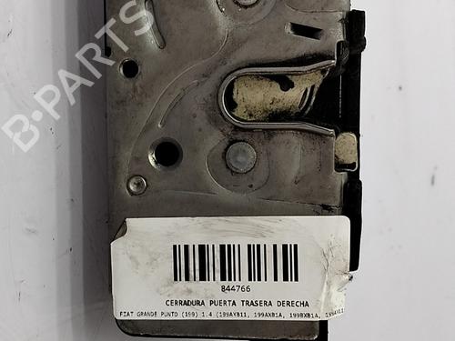 Used Rear right lock FIAT GRANDE PUNTO (199_) 1.4 (199AXB11, 199AXB1A, 199BXB1A, 199AXL1A) (77 hp) 32436332