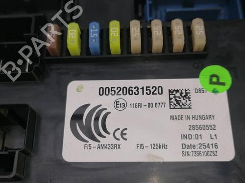Fuse box FIAT TIPO Saloon (356_, 357_) 1.6 (356SXE11) | BP23939331E1 