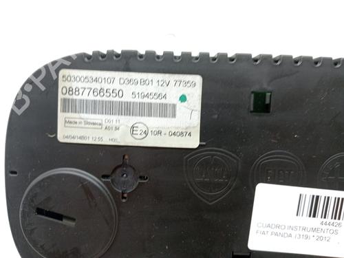 Instrument cluster FIAT PANDA (312_, 319_) 1.2 (312PXA1A) | BP23355516C47 