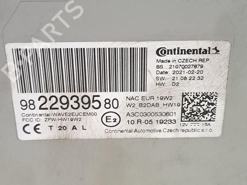 Radio CITROËN C3 III (SX) 1.2 PureTech 82 | BP26168941E6 