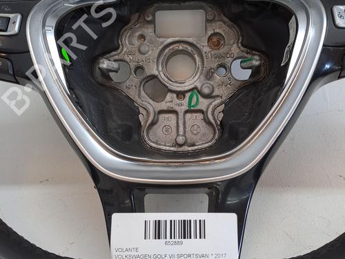 Steering wheel VW GOLF VII (5G1, BQ1, BE1, BE2) 2.0 TDI | BP24883806C49 