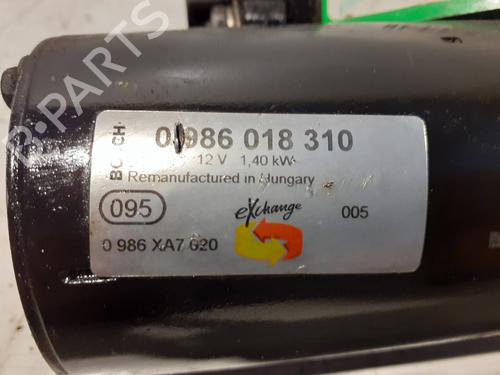 Startmotor PEUGEOT 206 Hatchback (2A/C) 1.4 HDi eco 70 | BP25459184M8 