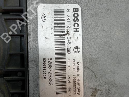 Engine control unit (ECU) RENAULT LAGUNA III Grandtour (KT0/1) 2.0 dCi (KT07, KT0J, KT14, KT1A, KT1S) | BP23346868M57 