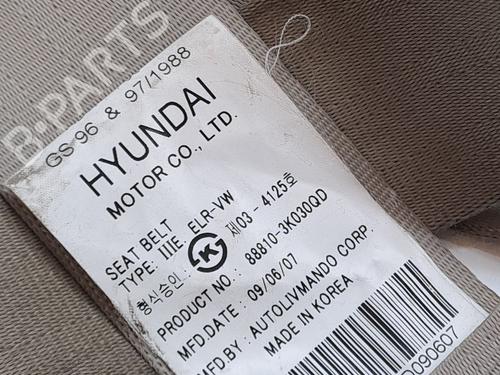 Front left seatbelt HYUNDAI SONATA V (NF) 2.0 CRDi | BP26233363I26 