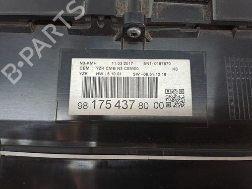 Instrument cluster PEUGEOT EXPERT Van (V_) 2.0 BlueHDi 120 | BP27700233C47 