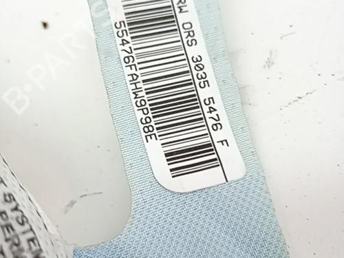 Used Right curtain airbag AUDI A6 C6 (4F2) 2.0 TDI (140 hp) 30337388