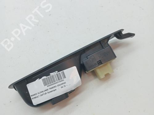 Used Left rear window switch RENAULT CAPTUR I (J5_, H5_) 0.9 TCe 90 (90 hp) 23345110