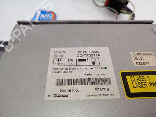 Radio TOYOTA RAV 4 III (_A3_) 2.2 D 4WD (ALA30_, ALA30R) | BP23405016E6 