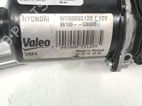 Front wiper motor HYUNDAI i20 II (GB, IB) 1.1 CRDi | BP26192851M29 