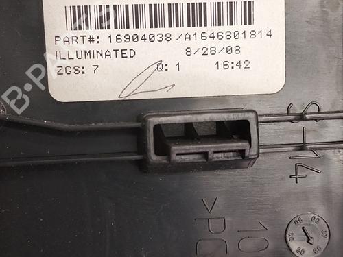 Middle console MERCEDES-BENZ M-CLASS (W164) ML 320 CDI 4-matic (164.122) | BP36109382I22 - Image 3