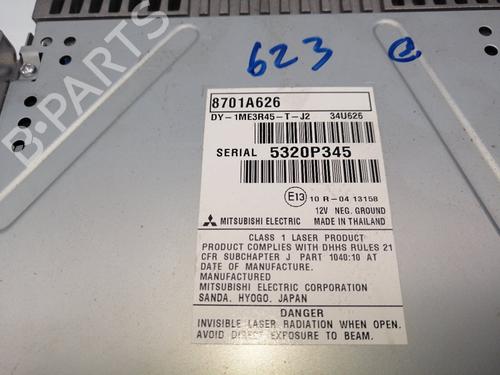 Radio MITSUBISHI ASX (GA_W_) 1.8 DI-D (GA6W) | BP25215215E6 