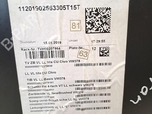 Front left panel VW TOURAN (5T1) 1.5 TSI | BP23368515C58 - Image 5