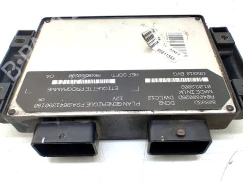 Used Engine control unit (ECU) CITROËN BERLINGO / BERLINGO FIRST MPV (MF_, GJK_, GFK_) 1.9 D (MFWJZ) (70 hp) 31700968