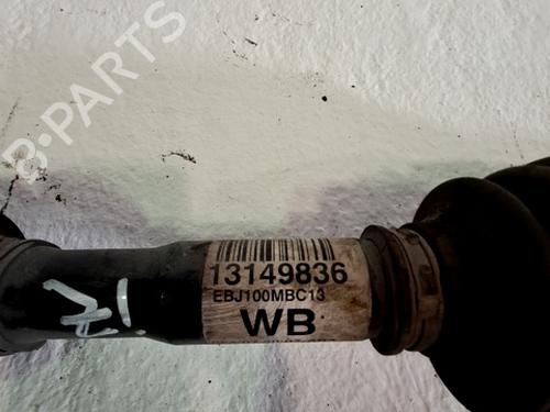 Used Left front driveshaft OPEL CORSA D (S07) 1.7 CDTI (L08, L68) (125 hp) 29557725
