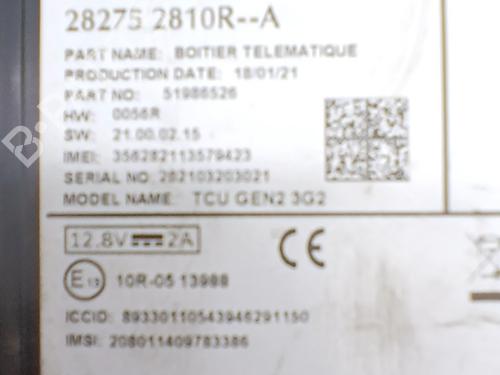 Electronic module SMART FORTWO Convertible (453) electric drive / EQ (453.491) | BP37288749M83 - Image 2
