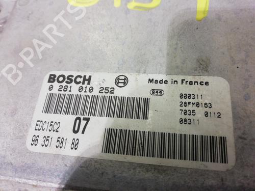 Engine control unit (ECU) PEUGEOT 406 (8B) 2.0 HDI 90 | BP25593818M57 