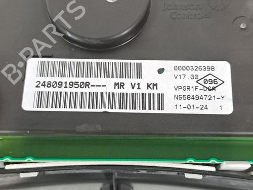 Instrument cluster DACIA DOKKER Express Box Body/MPV 1.5 dCi (FEAJ) | BP28037486C47 