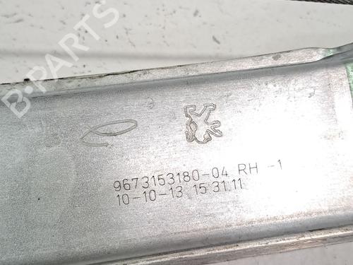 Front right window mechanism PEUGEOT 2008 I (CU_) 1.6 HDi | BP28959969C23