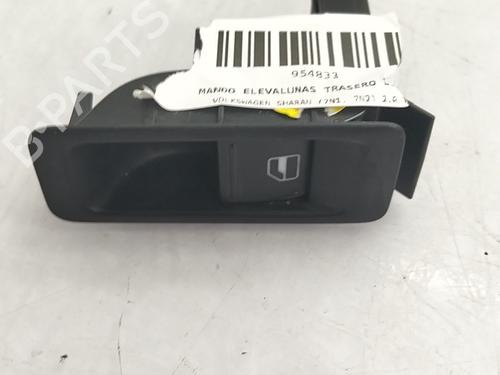 Højre bagtil elrude kontakt Højre bagtil elrude kontakt VW SHARAN (7N1, 7N2) 2.0 TDI (140 hp) 36407606 36407606